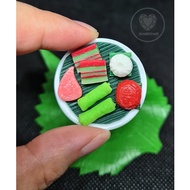 Handmade Miniature Food - Kueh Platter