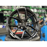 NEW 17X7.5J Lenso Jager Dyna Rim (set of 4) Black 5X100 for VW Polo Vento Altis Sienta Wish