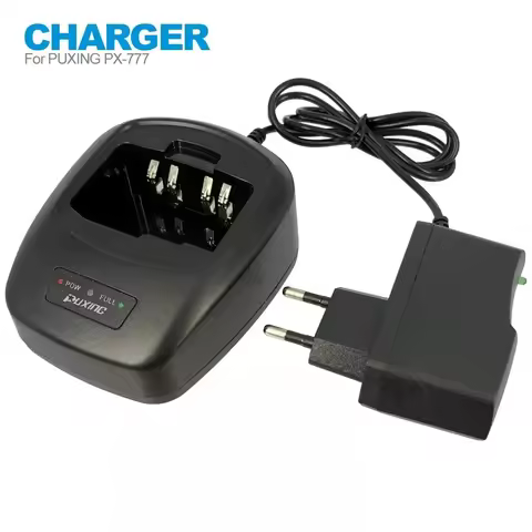 Desktop Charger AC Adapter for PUXING Radio PX-777 PX777 Plus PX-328 PX-333 PX-888 PX-UV973 VEV3288s