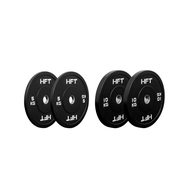 SET Weight Plates แผ่นน้ำหนัก HFT รุ่น Bumper 30 KG. - Homefittools