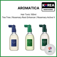 [AROMATICA] Hair Tonic (Tea Tree / Rosemary Root Enhancer / Rosemary Active V)