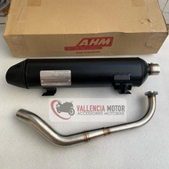 AHM PRO RACING EXHAUST AEROX 155 NVX - LEXI made in MALAYSIA PREMIUM