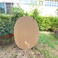 Oval MDF Plywood For Making Wreaths Size 60 x 80 cm Thickness 19 Mm *** Make The Desired