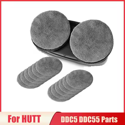 For HUTT DDC5 DDC55 Part Pack Electric Window Cleaner Robot Rag MOP Window Glass Cleaning Clothes Ki