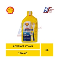 SHELL ADVANCE AX5 15W-40 1L OIL