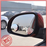 2 Pcs Car Mirror Blind Spot Rearview Mirror Mini Car Motorcycle Auxiliary Rotate