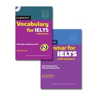 Book - Cambridge Grammar for IELTS + Vocabulary for IELTS - A4 size