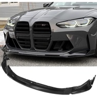Front Bumper Lip for BMW M3 G80 M4 G82 G83 Front Lip Splitter Glossy Black