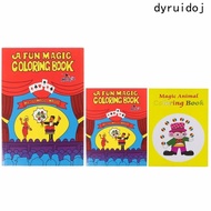 DYRUIDOJ Magic Trick Book, Mentalism Gimmick Props Magic Coloring Book, Kids Toy Performance Magicia