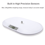 Digital Baby Scale for Weighing Up to 20kg/44lb Infant Scale Newborn Baby Scale LCD Screen Display 2