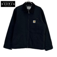 Carhartt 24TR001481 黑色底特律夾克，L 碼 [二手]
