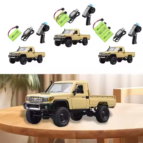 1/12 RC Crawler Car Mini RC Rock Crawler 4WD All Terrain USB Charging 4WD Road