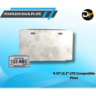 304 Stainless Back PLate