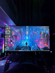 平放 4K 144hz 32吋Mon 電競顯示器
