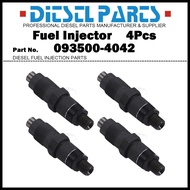 4x Fuel Injector 093500-4042 23600-54080 for TOYOTA Hiace Hilux 4Runner Toyoace Dyna Land Cruier Pra