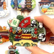 Refrigerator Magnet China City Refrigerator Magnet Beijing Chongbo Xinjiang Suzhou Dali Luoyang Qing