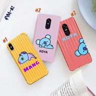 Case Casing BT21 Trunk Koper Case Softcase Silikon Case OPPO F11 A1K REALME C2 A71 F9 A7 A5S A3S A31