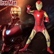 [Malaysia Stock] Iron Man Costume Adult Kids - Combat Suit Bodysuit Cosplay Avengers Captain America