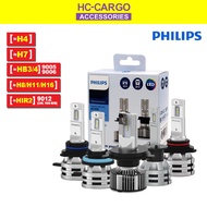 Philips New LED Bulb Ultinon Essential  G2 6500K H4 / H7 / H11 / HIR2 / HB3 / HB4/ H8 / H11 / H16 - 1 pair