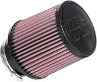 K&N Universal Clamp-On Air Filter: High Performance, Premium, Washable, Replacement Filter: Flange D