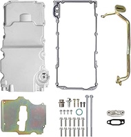 GESEXI 302-2 LS Swap Engine Oil Pan Kit Aluminum Oil Pan Kit Compatible with 1964-1992 Chevy Nova Ca