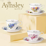 英國Aynsley 月份花系列 花語約克杯盤組 150ml 12款任選