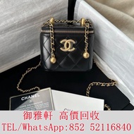 實體門市 免費㊤🚪全港丩攵：香奈兒 Chanel 21A 雙金球 小盒子 名牌手袋 手袋 舊手袋 斜挎包、水桶包、手提包、腰包 斜挎包、菲拉格慕 Ferragamo、單肩包、Balenciaga普拉達
