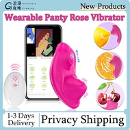 Mini Vibrator for Girls App Control,Wearable Panty Vibrators for Clitoral & Nipple with 3 Slip & 9 V