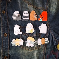 ❉ We Bare Bears Acrylic Pin ❉ 1Pc Cosplay Acrylic Pin Collection Gifts Brooches