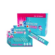 GAVISCON LIQUID DOUBLE ACTION SACHET 24X10ML