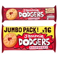 From UK Jammie Dodgers Raspberry Biscuits x8 140g, x16 280g