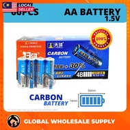 60 PCS 1.5V AA / AAA Battery Carbon Battery Bateri Tahan Lama Remote Control Mouse Keyboard Battery
