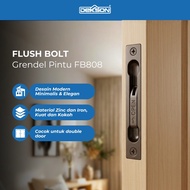 DEKKSON Flush Bolt Grendel Pintu FB 808   Brass Antique
