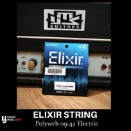 Elixir Polyweb 9-42 Electric Guitar String Original USA