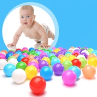 100 PCS 5.5cm Thick Colorful Ocean Ball Kids Swim Pit Tent Playhouse Fun Toy Balls Random Mixed Colors