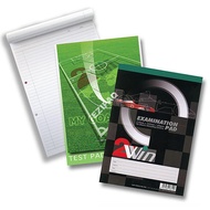 A4 EXAM PAD TEST PAD Examination Pad Test Pad (70gm x 50's) Foolscap Paper