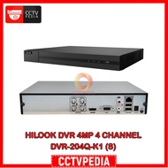 HILOOK dvr 4 channel 204Q-K1 4MP SERIES