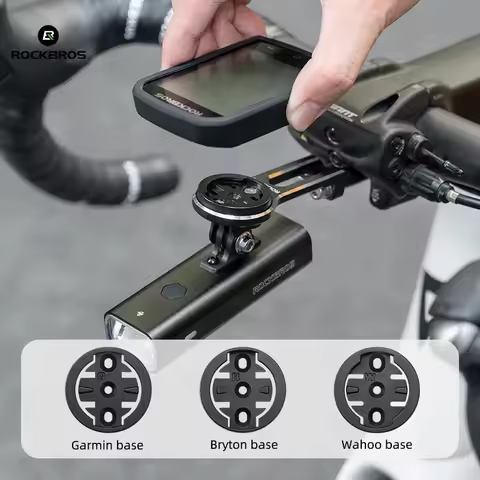 ROCKBROS Bike Computer Holder Bike Front Light Lamp Mount for GIANT TCR PCR Aluminum Alloy Bracket f