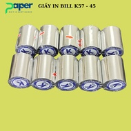 10 Rolls of K57 thermal bill printing paper, 45mm, sales invoice printing paper