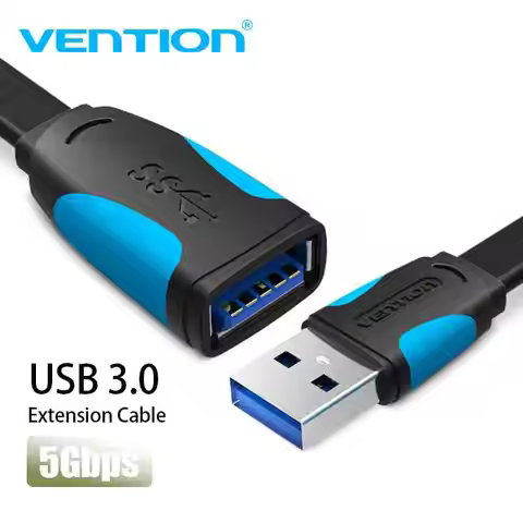 Vention USB 3.0 Extension Cable Male to Female Extension Cable for Smart Laptop PC TV 5Gbps Fast Spe