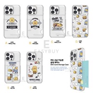 🇰🇷 韓國 Kakao Friends 春植 可插卡 可裝卡 半透明手機保護套 KaKao Friends Choonsik iPhone Half Clear Case with Card Holder （適用於 多款手機 型號 歡迎查詢 ）iPhone13 iPhone12 iPhone11 同時 適用於 三星 Samsung Galaxy S10 Galaxy S20 Galaxy S21  S22 Galaxy S22 Ultra Note 20 Ultra Note10 最新款式 韓國直送