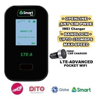 OPENLINE SMART Bro Pocket WiFi LTE-Advanced (Evoluzn PR7) FREE! Car Charger