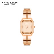 Anne Klein AK4090RGRG0000 Rose Gold Octagon Crystal Watch