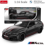 Kereta Koleksi BMW M4 CSL RC Car RASTAR Licensed Car Scale 1:16 with Remote Control 2.4Ghz BMW Displ