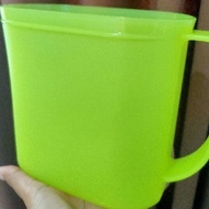 1 LITER second preloved tupperware TEMPET BASE, second preloved tupperware lid