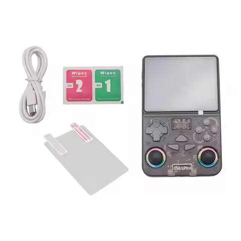 ABZZ-J36 Ultra 64G Handheld Retro Game Console 3.5" Video Screen 20000 Games Support 20+ Simulators 