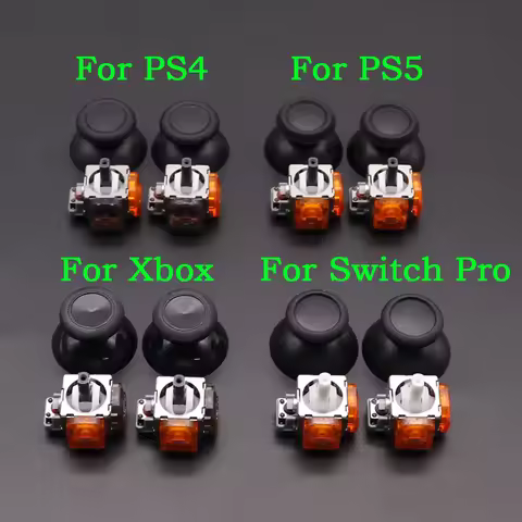 Replacement TMR Effect Joystick 3D Analog Stick for DualSense PS5 PS4 Switch pro Controller for Xbox