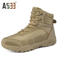 AS33 801 Tactical Boots - Comfortable and Tough Solution for Urban Outdoor Style in Khaki