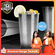 HOSPORT Korean Stainless Steel Single Wall Glass 500ml - H13