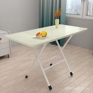 Stall Large Table Folding Table Small Table Dining Table Outdoor Family Household Rectangular Eating